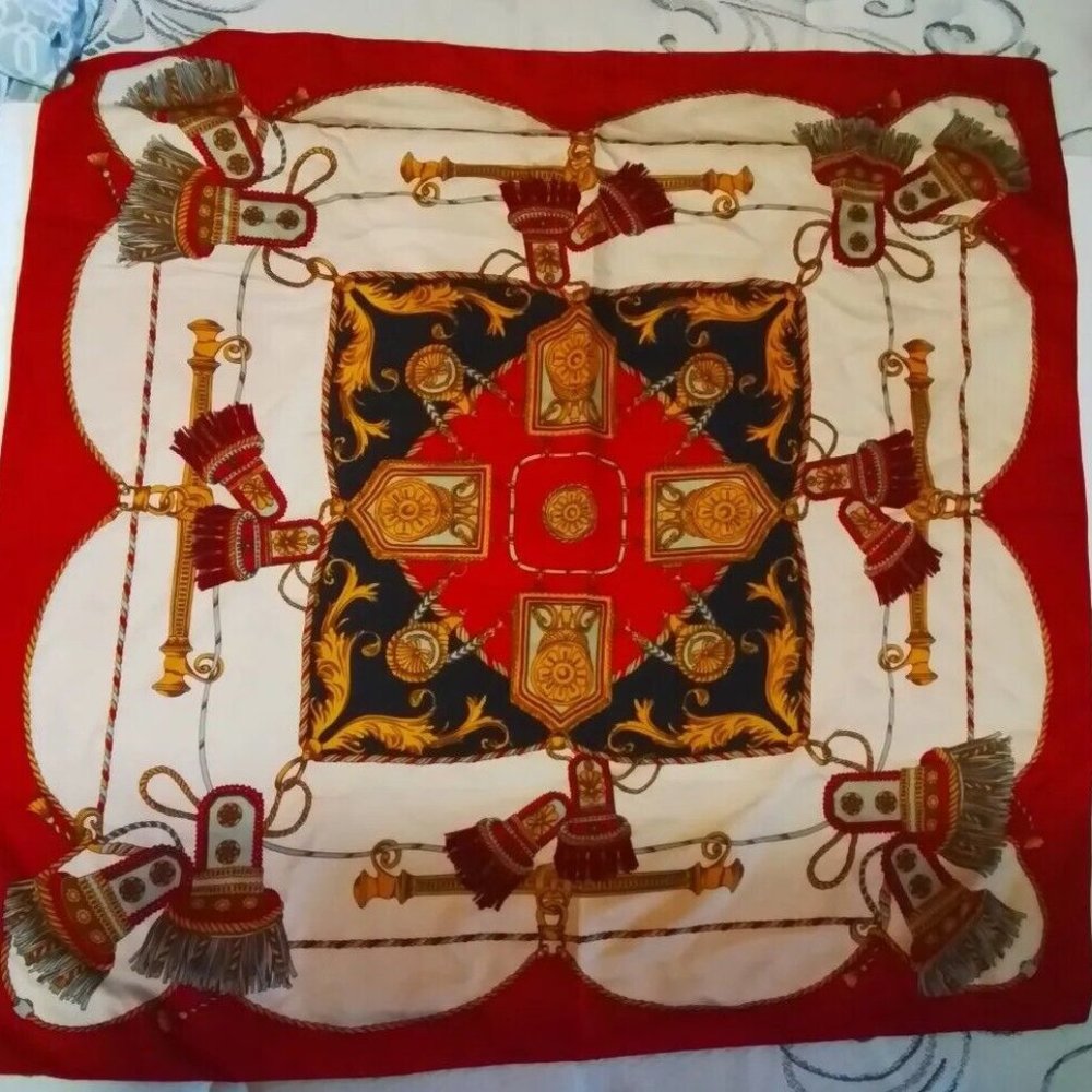 Silk Scarf Made In Italy Slk1